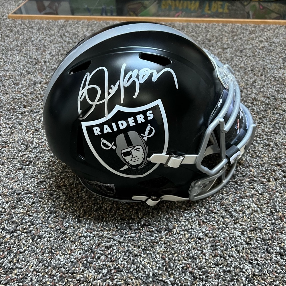 Rare Blaze Bo Jackson full size Helmet